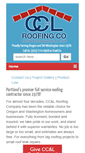 Mobile Screenshot of ccandlroofing.com